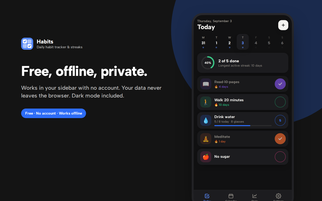 Private — Habits – Daily Habit Tracker & Streaks